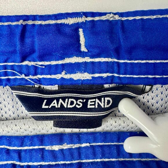 Lands’ End Boys Swim Trunks – Blue – Size M (5–6) - Picture 7 of 7